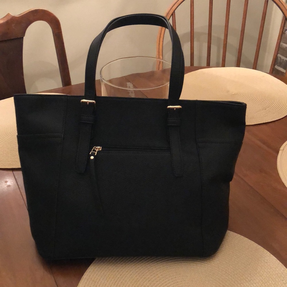 Katie Q black shoulder bag